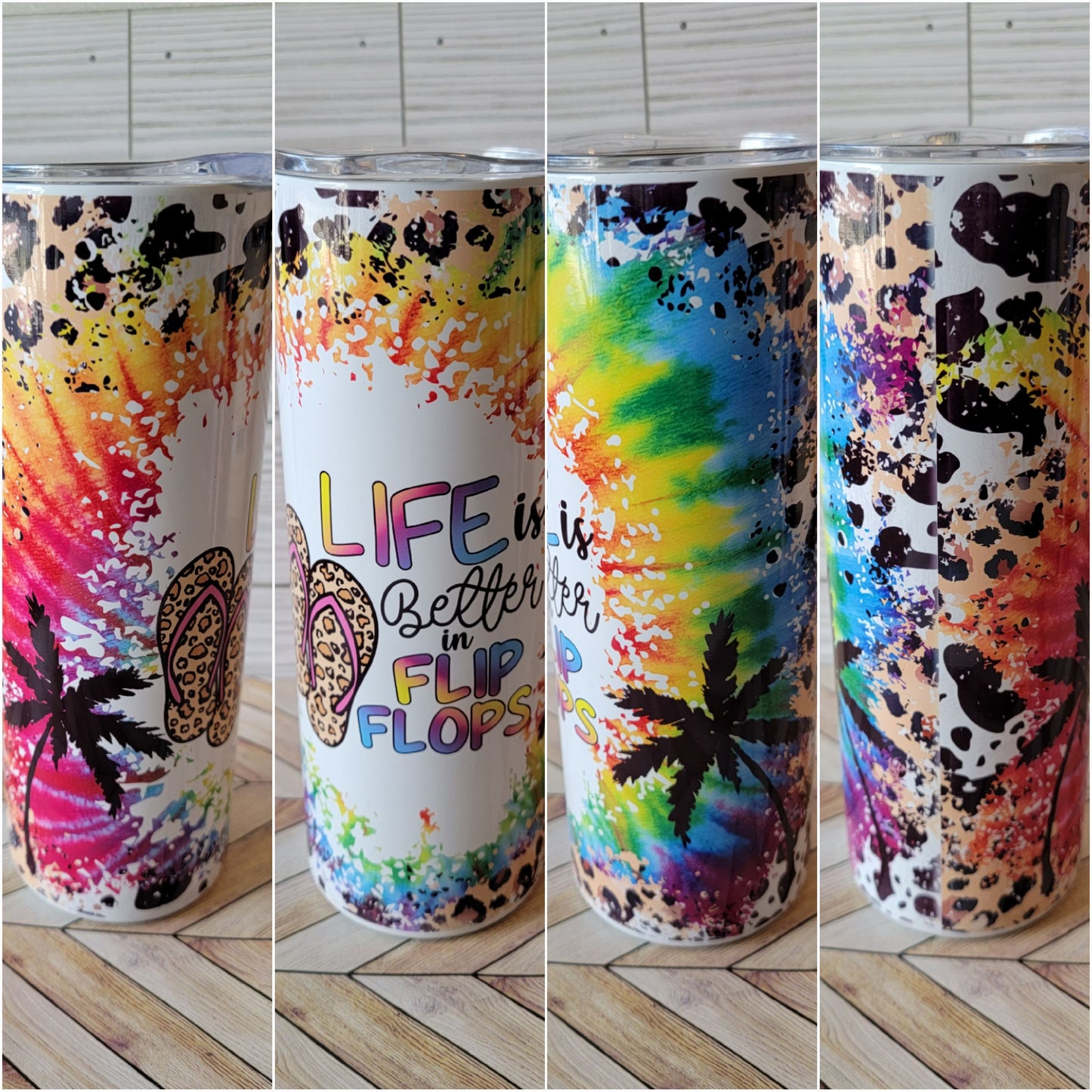 20oz Life is Better in Flip Flops Tumbler