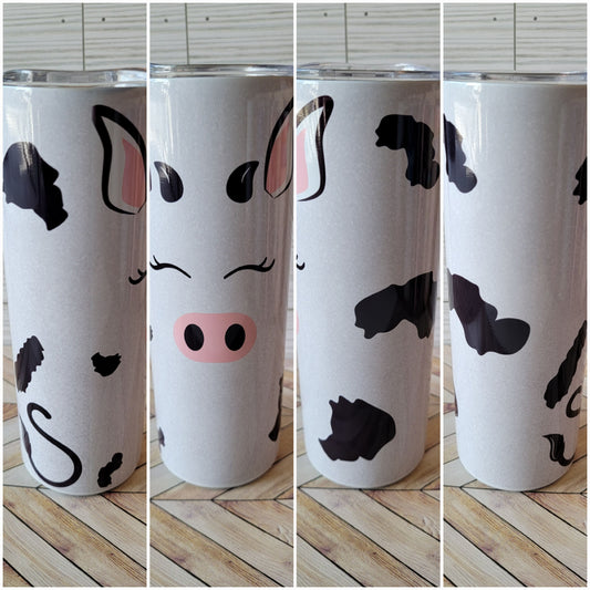 20oz Cow Tumbler