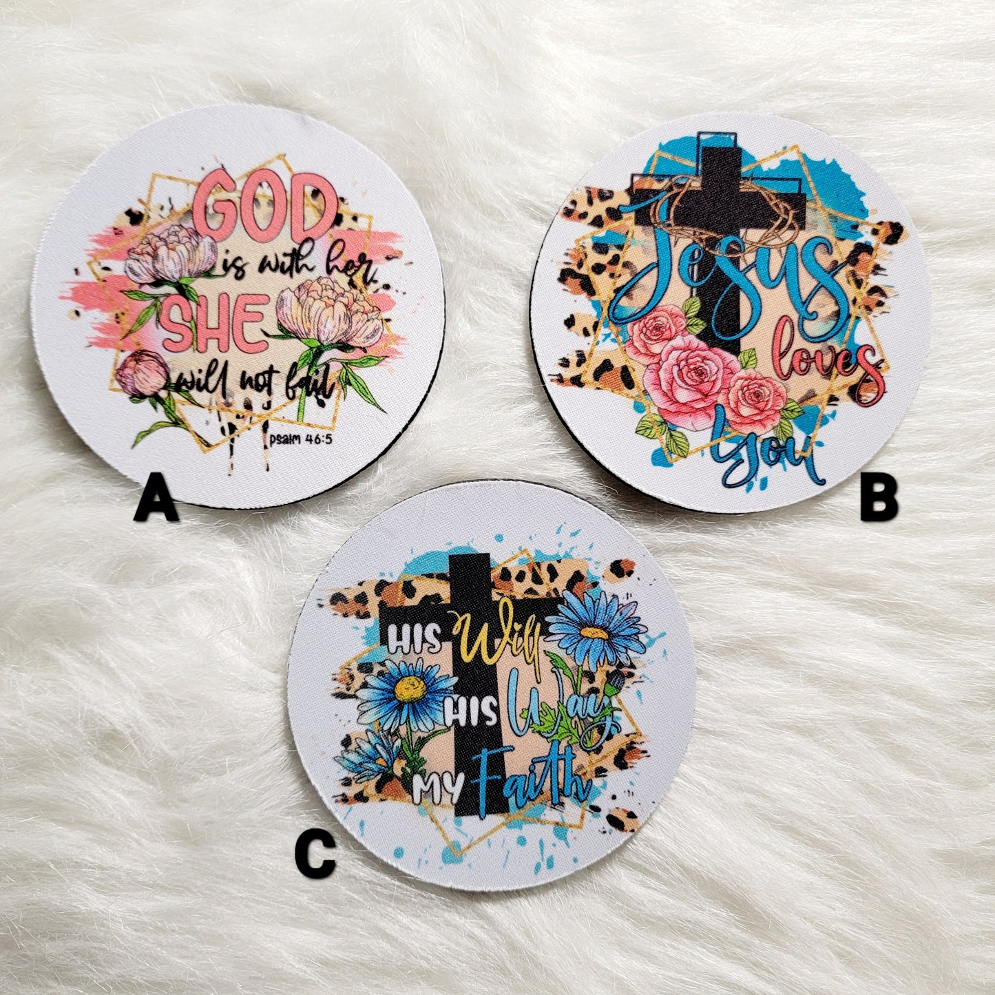 Religious House Coasters