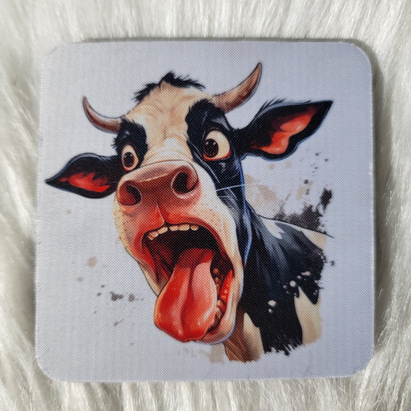 Funny Cow House Coasters