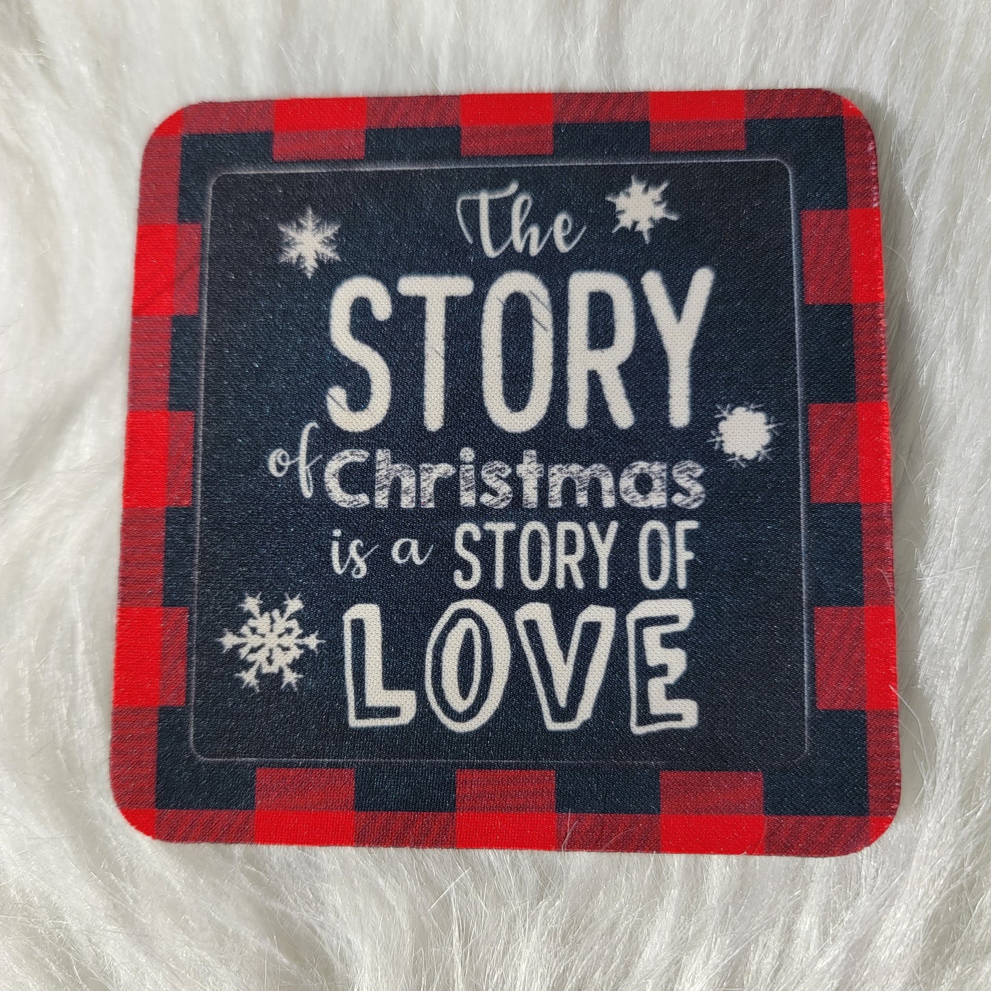 Christmas House Coasters