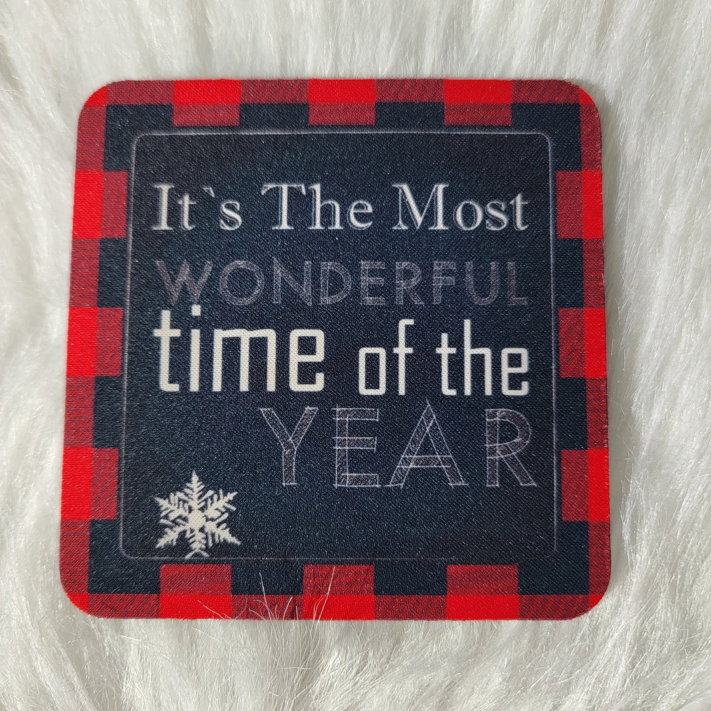 Christmas House Coasters