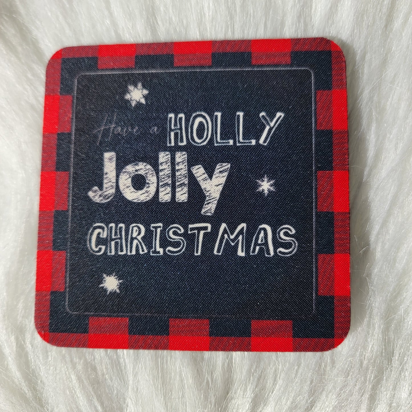 Christmas House Coasters