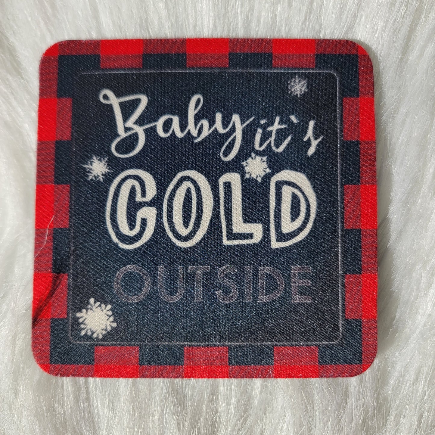 Christmas House Coasters