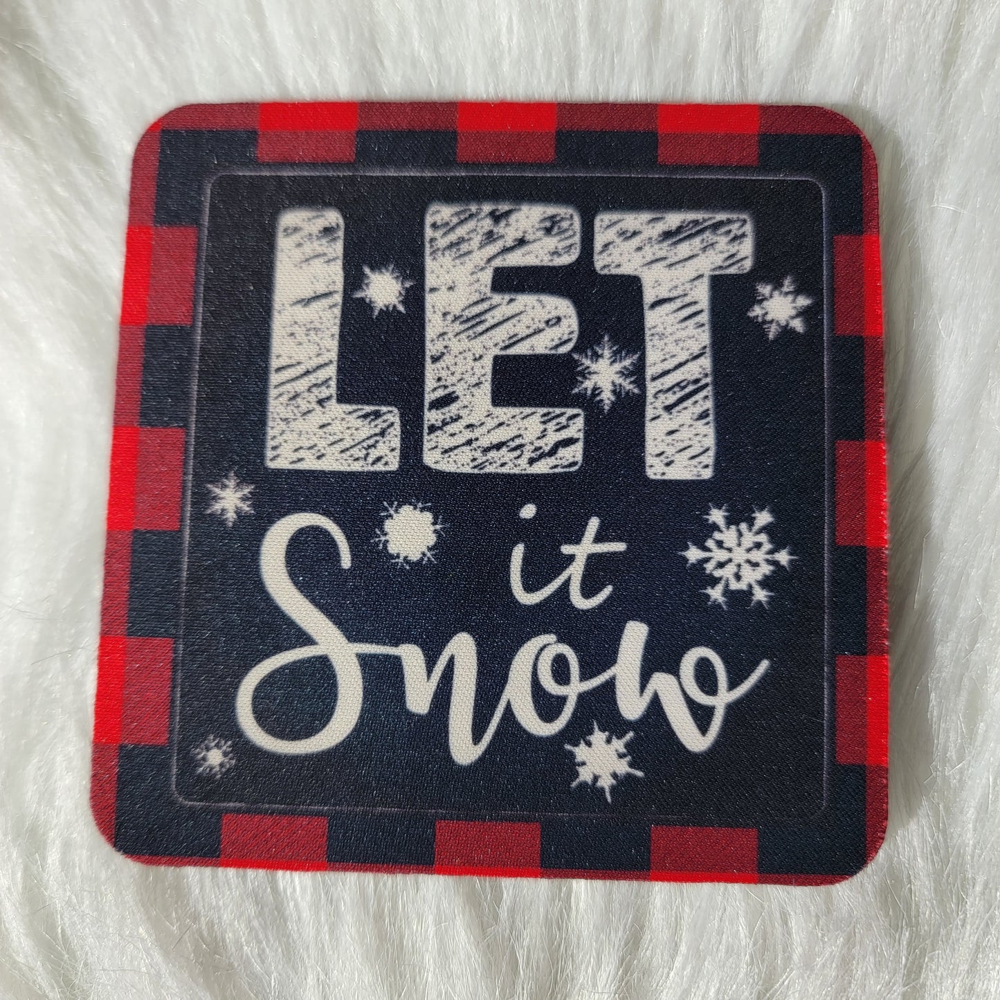 Christmas House Coasters