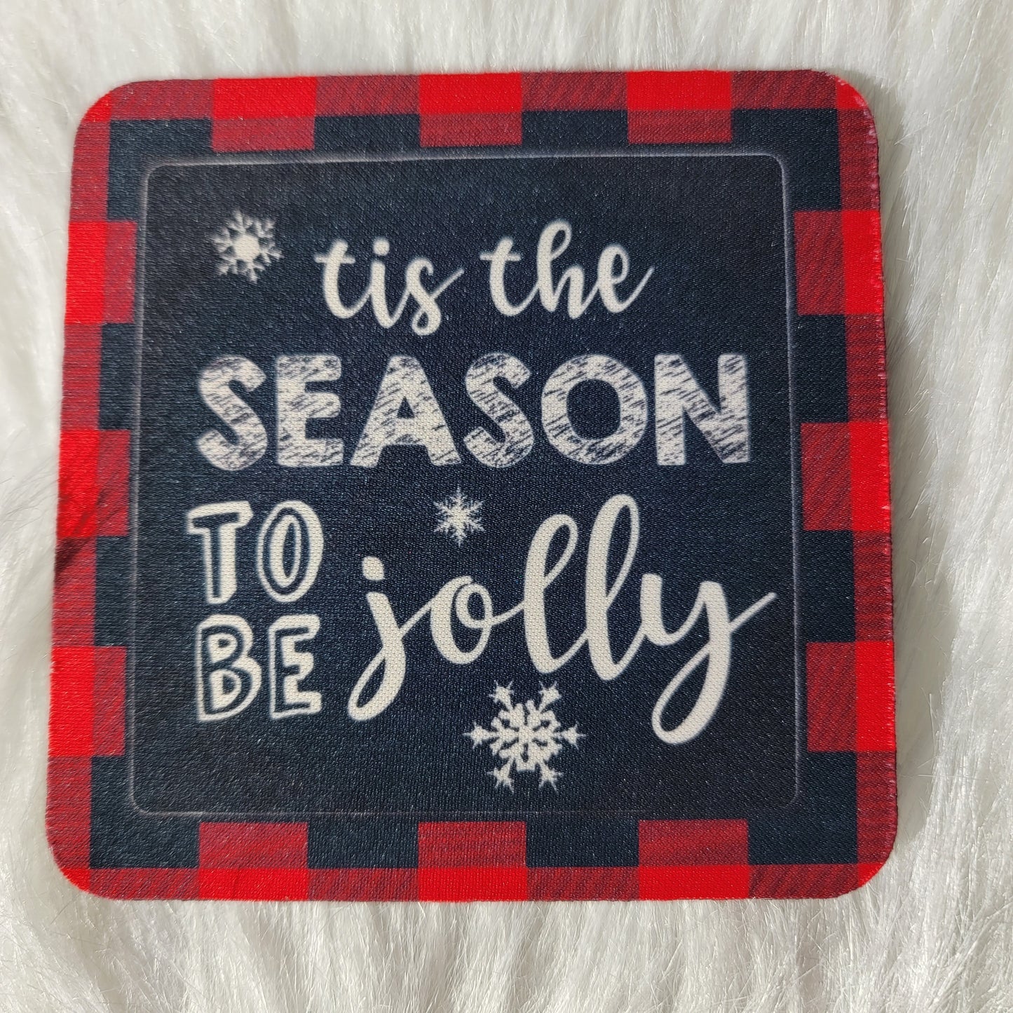 Christmas House Coasters