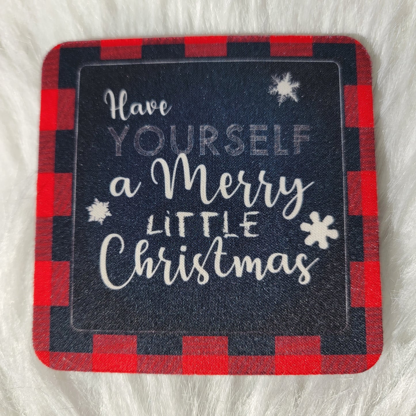 Christmas House Coasters