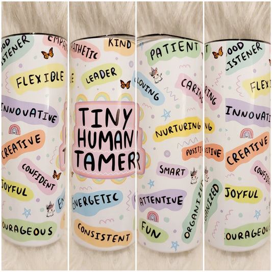 20oz Tiny Human Tamer Tumbler