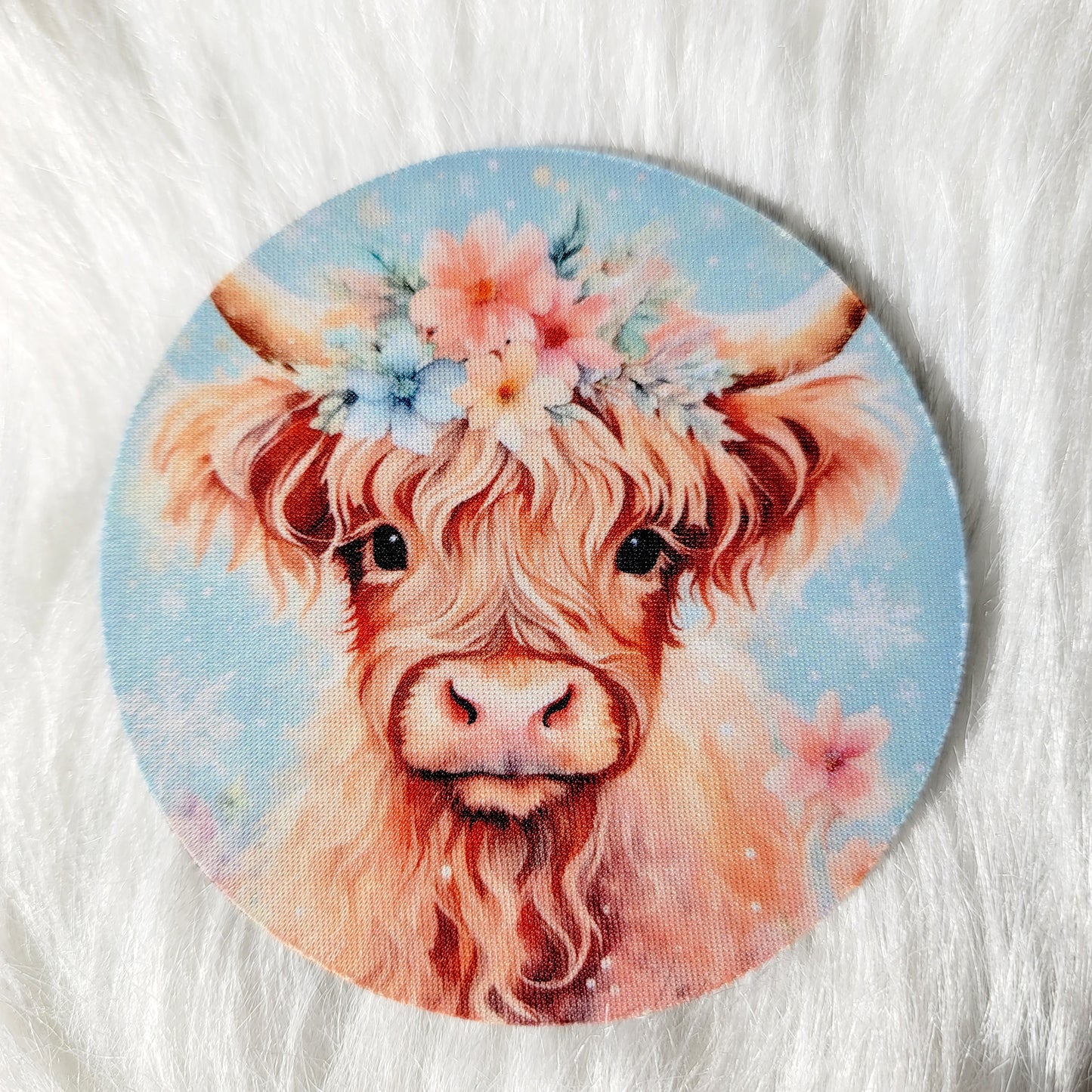 Highland Cow House Coasters