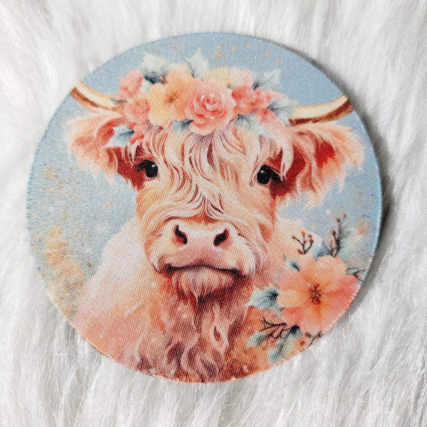 Highland Cow House Coasters