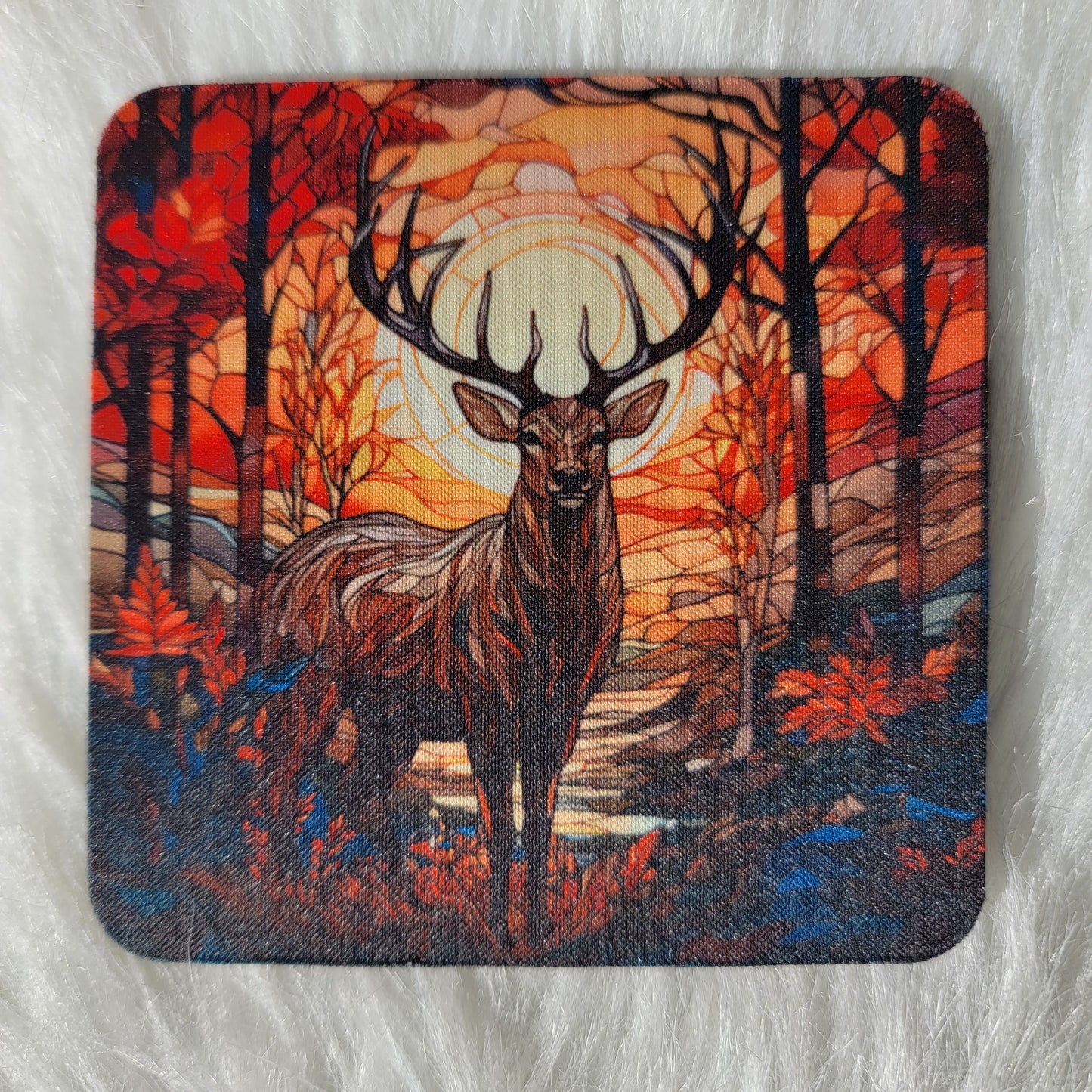 Deer in the Woods House Coaster